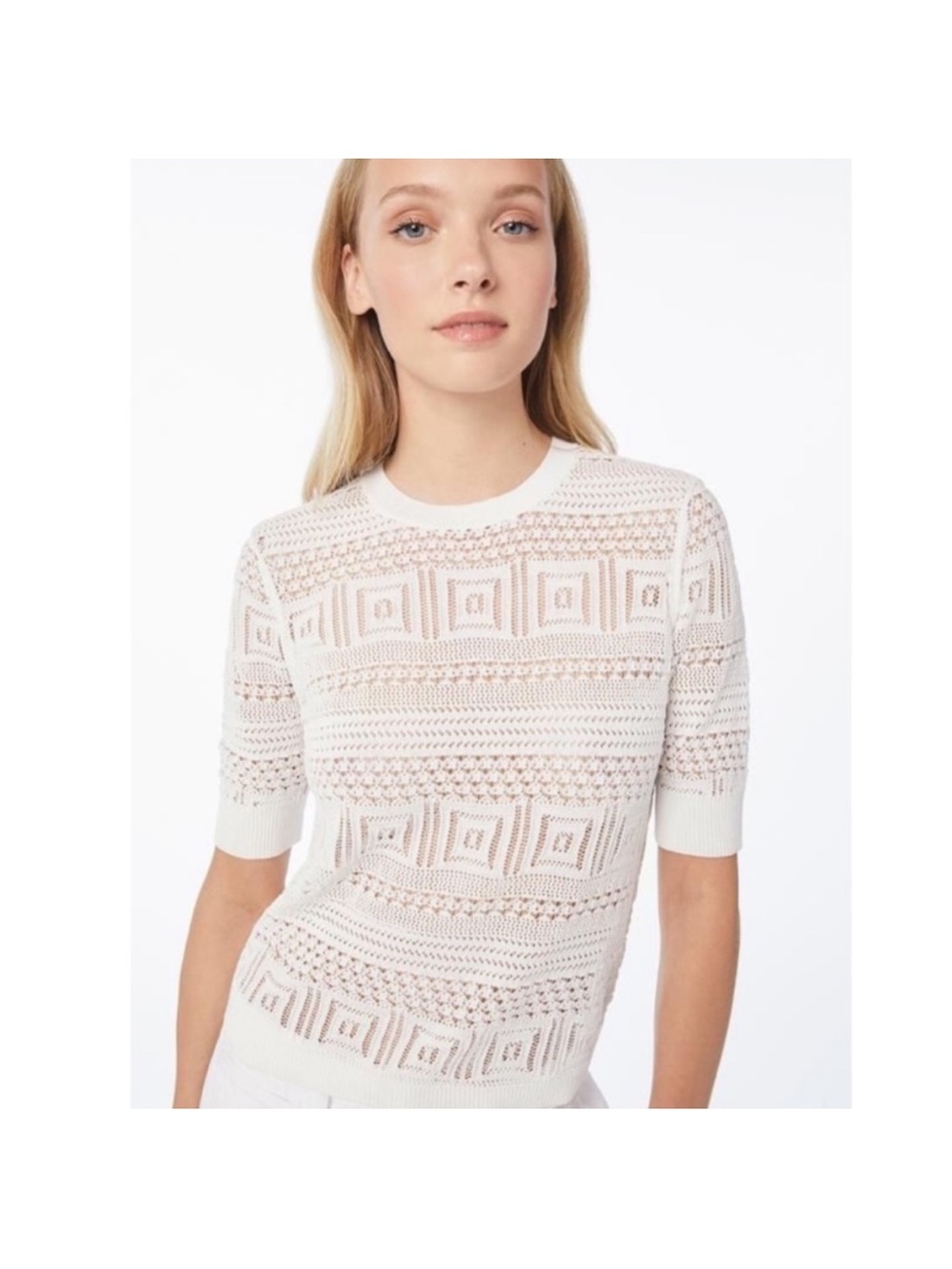 Frame Open Stitch 70s Sweater